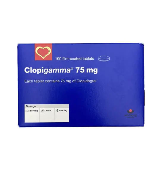 CLOPIGAMMA 75MG N100 TB - 1