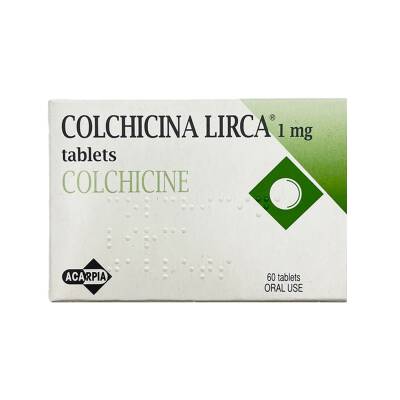 Colchicina Lirca 1MG N60 tablet - 