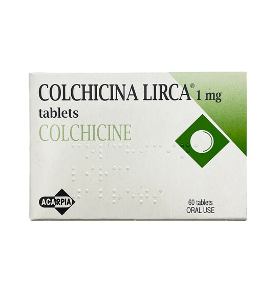 Colchicina Lirca 1MG N60 tablet - 