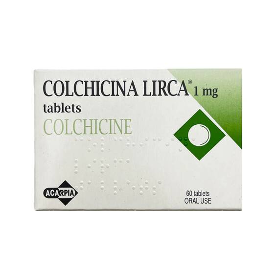 Colchicina Lirca 1MG N60 tablet - 1