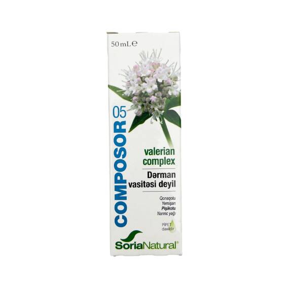 COMPOSOR 5 VALERIAN COMPLEX 50ML DAMLA - 1