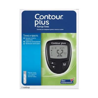 Contour Plus qlükometr - CONTOUR
