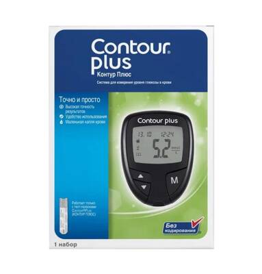 Contour Plus qlükometr - CONTOUR