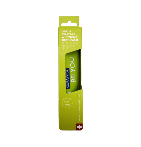 Curaprox Be You diş məcunu alma aloe yaşıl 60 ml - 1