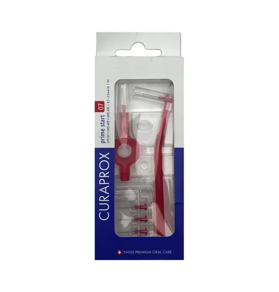 Curaprox CPS Prime Start N5 qırmızı gigiyenik dəst - 1