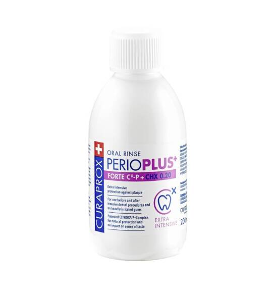Curaprox Perio Plus Forte 0,20% ağız yaxalayıcısı 200 ml - 1