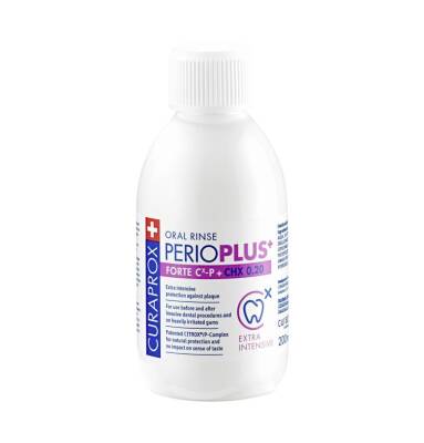 Curaprox Perio Plus Forte 0,20% ağız yaxalayıcısı 200 ml - CURAPROX
