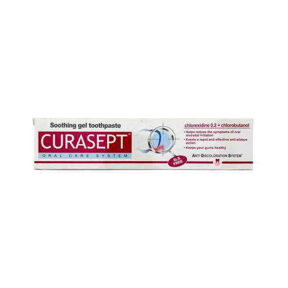 CURASEPT 0236 ADS SOOTHING GEL TOOTHPASTE 75 ML - 1
