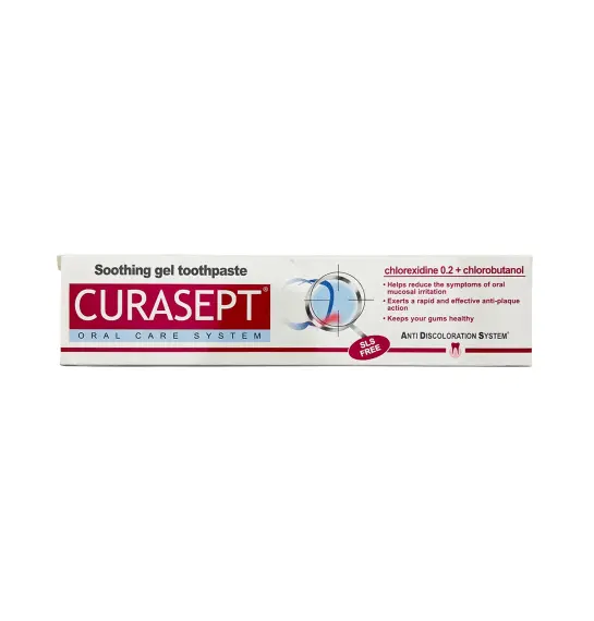CURASEPT 0236 ADS SOOTHING GEL TOOTHPASTE 75 ML - 1