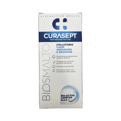 CURASEPT 0885 BIOSMALTO CARIES EROSIAN AND ABRASION MOUTHWASH 300 ML - CURAPROX