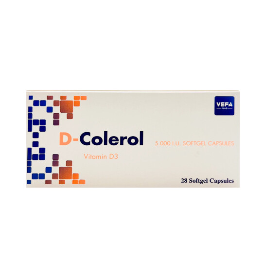 D-kolerol 5000 İU N28 cap - 