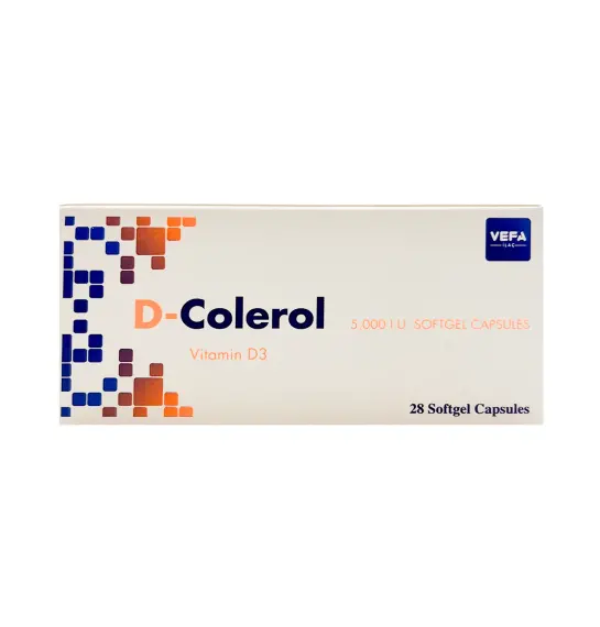 D-kolerol 5000 İU N28 cap - 1