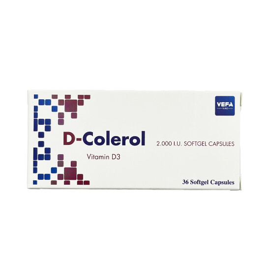D-Kolerol Vıt D3 2000 İU N36 cap - 