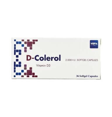 D-Kolerol Vıt D3 2000 İU N36 cap - 