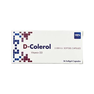 D-Kolerol Vıt D3 2000 İU N36 cap - 