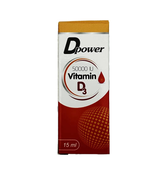 D POWER 50000 IU 15 ML DAMLA - 1