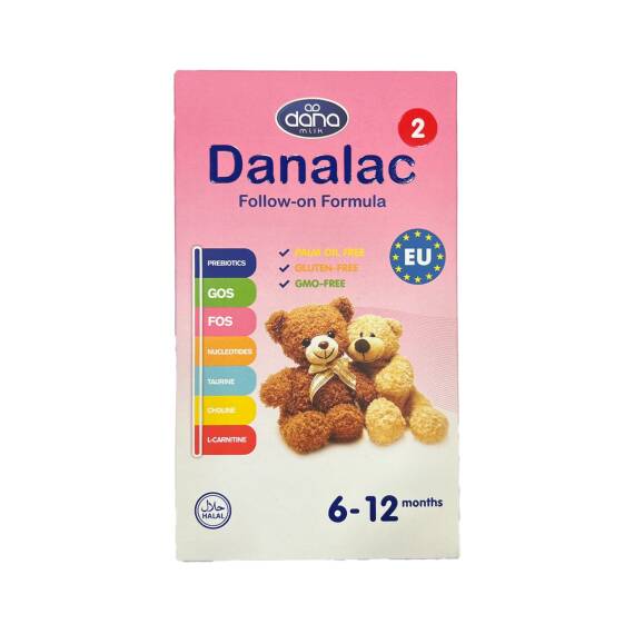 Danalac Follow-On Formula (6-12 ay) N2 300 qr quru süd qarışığı - 1