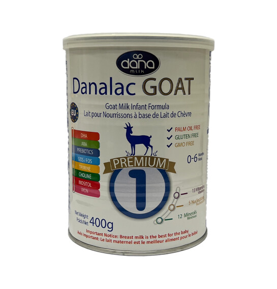 Danalac Goat (0-6 ay) N1 400 qr keçi südü əsaslı uşaq qidası - DANALAC