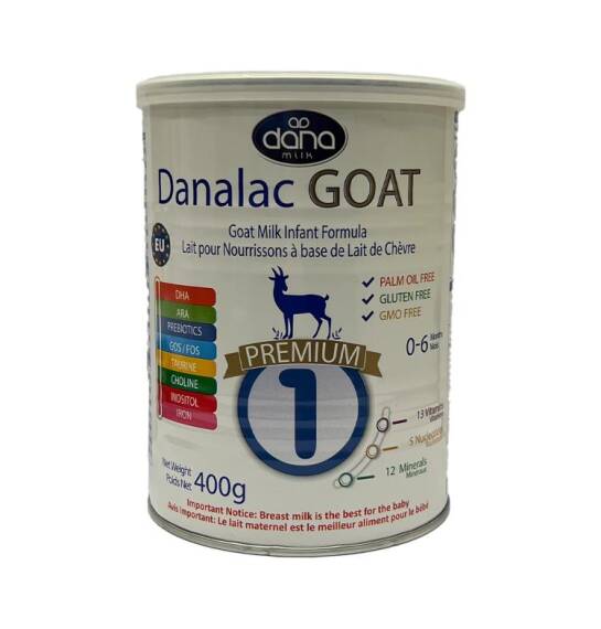 Danalac Goat (0-6 ay) N1 400 qr keçi südü əsaslı uşaq qidası - 1