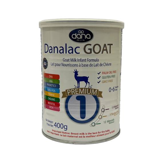 Danalac Goat (0-6 ay) N1 400 qr keçi südü əsaslı uşaq qidası - 1