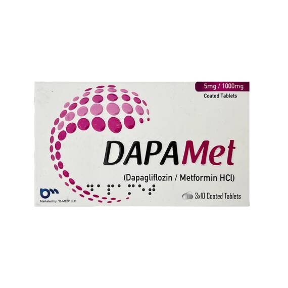 Dapamet 5/1000 mq N30 tablet - 1