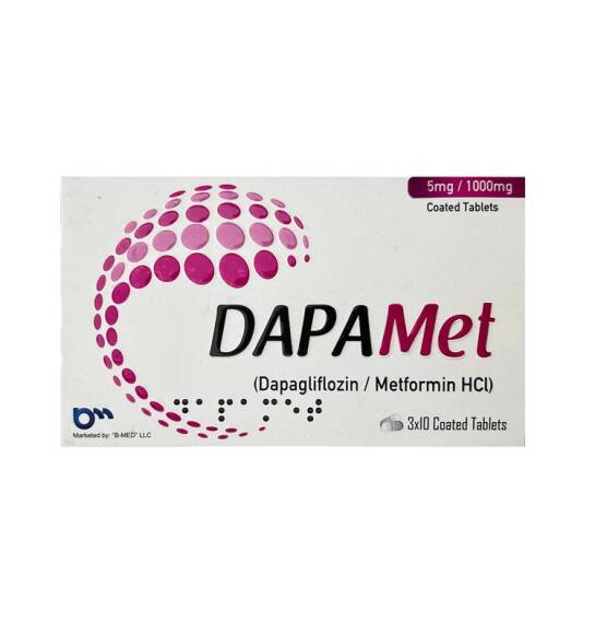 Dapamet 5/1000 mq N30 tablet - 1