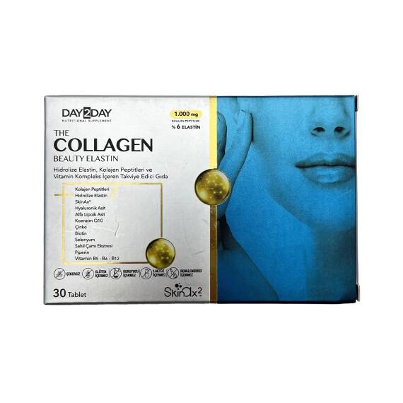 DAY 2 DAY COLLAGEN 1000MG N30 TAB 6114 - 1