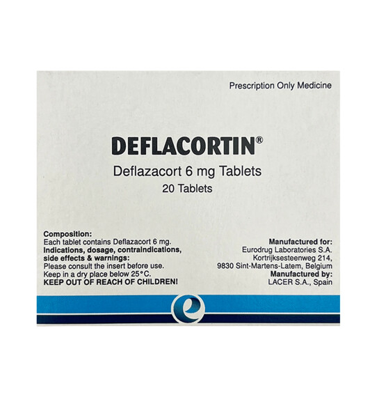 DEFLAKORTIN 6MG N20 TAB - 