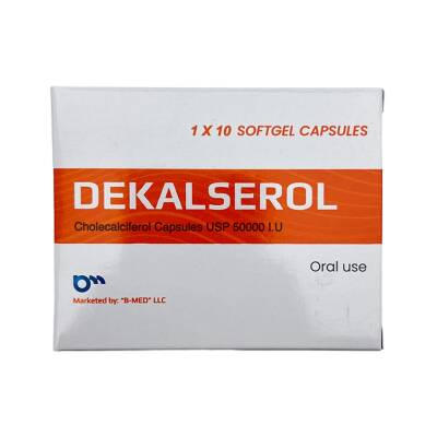 DEKALSEROL 50000 I.U N10 KAPS - 