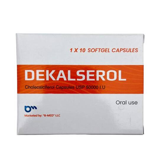 DEKALSEROL 50000 I.U N10 KAPS - 1