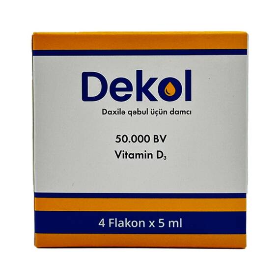 Dekol 50000 I.u. 5 ml N4 Flakon - 1
