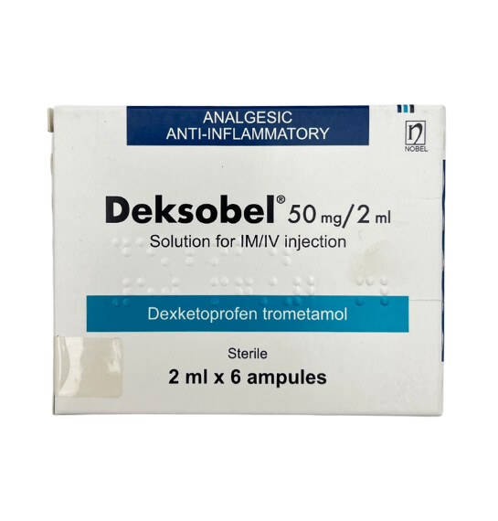 DEKSOBEL 50MG/2ML N6 AMP - 
