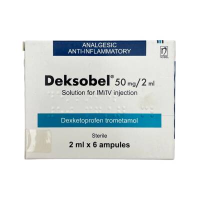 DEKSOBEL 50MG/2ML N6 AMP - 
