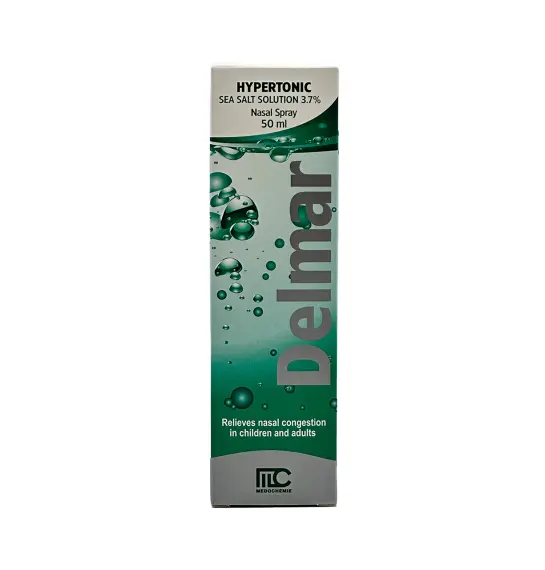 Delmar 3,7% hipertonik burun spreyi 50 ml - 1