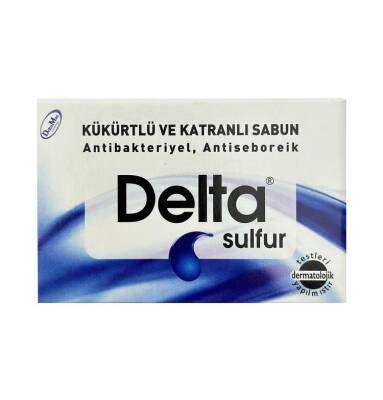 Delta Sulfur Kükürdlü və Qətranlı 90 qr sabun - OTACI