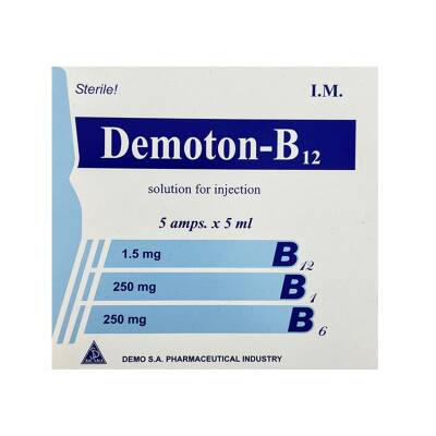 DEMOTON-B12 5ML N5 AMP - 