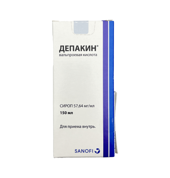 Depakin 57,64 mq 150 ml sirop - 1
