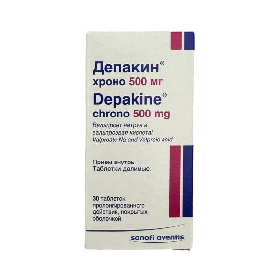 DEPAKIN XRONO 500MG N30 TB - 1