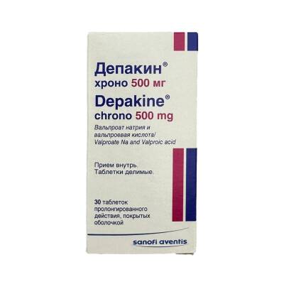 DEPAKIN XRONO 500MG N30 TB - 