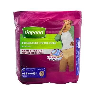 Depend Qadın 50-56 kq L-XL N9 - DEPEND