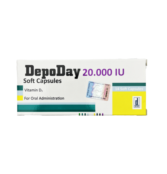 Depoday 20.000 İU yumşaq kapsul N14 - 1