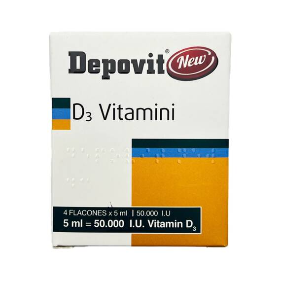 Depovit New 50000 IU 5ml N4 flk - 1