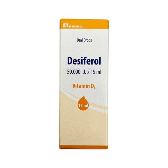 DESIFEROL 50000 IU 15ML DAMLA - 1