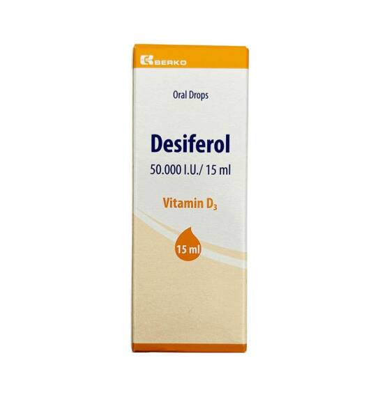 DESIFEROL 50000 IU 15ML DAMLA - 1