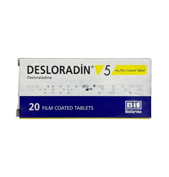 DESLORADIN 5MG N20 TB - 1