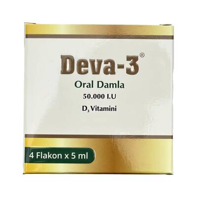Deva-3 50000 I. U. 5Ml N4 flakon - 