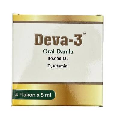 Deva-3 50000 I. U. 5Ml N4 flakon - 