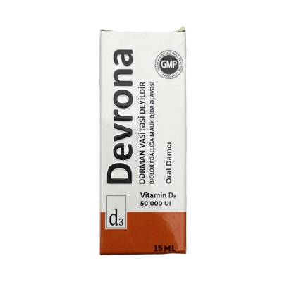 DEVRONA 50000UI 15ML DAMLA - 