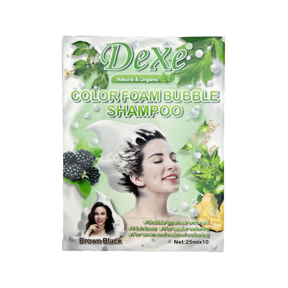 DEXE PAKET SAMPUN BROWN BLACK 25ML 6249 - 1