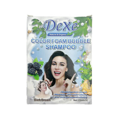 DEXE PAKET SAMPUN DARK BROWN 25ML 6256 - 